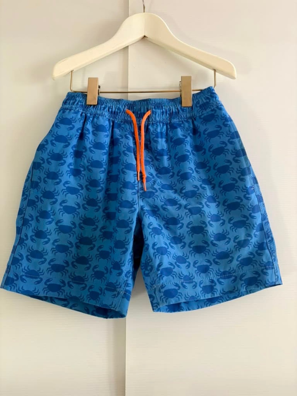 Crewcuts Crab Lined Swim Trunks | size 6